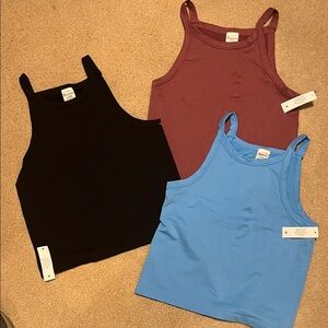 Women’s No Boundaries Tank Tops - Black, Blue, Burgundy